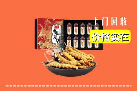 四平市铁东回收虫草